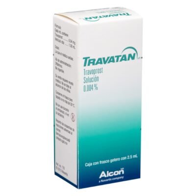 TRAVATAN SOLUCIÓN .004% 2.5 ML