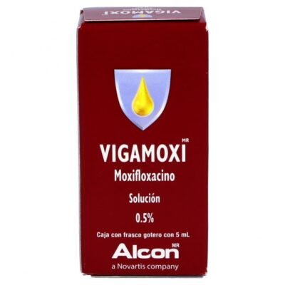 VIGAMOXI SOLUCIÓN 0.5%. 5 ML