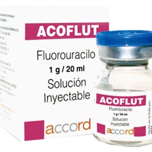 Acoflut, Fluorouracilo 250mg/5ml, inyectable
