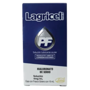 Lagricel PF, Hialurunato de Sodio, 4mg, 10ml