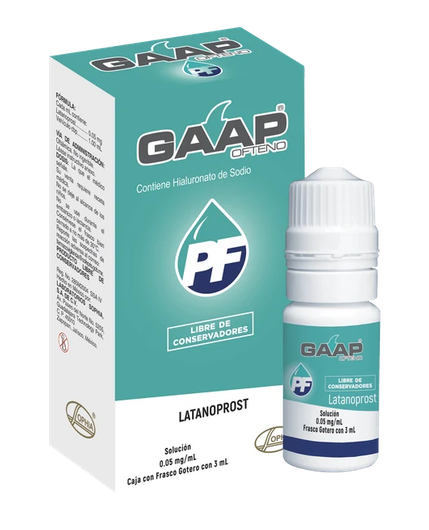 Gaap PF Ofteno, Latanoprost, 0.5mg, 3ml