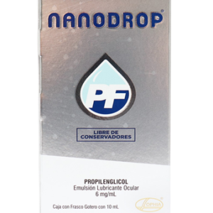 Nanodrop. Propilenglicol Emulsión, lubricante 6mg/ml 10ml