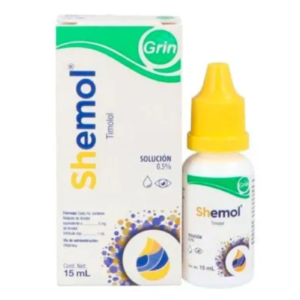 Shemol, Timolol, 5mg, 15ml