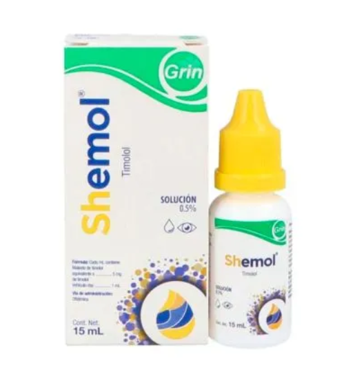 Shemol, Timolol, 5mg, 15ml