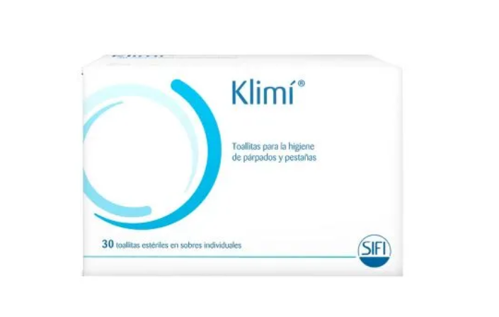 Klimí, Toallitas para higiene de párpados y pestañas 30 piezas