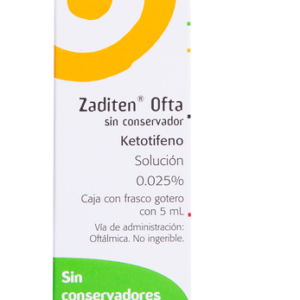 Zaditen Ofta, KetotIfeno 0.025%, 5ml