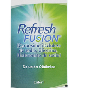 Refresh Fusion, Carboximetilcelulosa de sodio/Glicerina/Hialuronato de sodio, 15ml