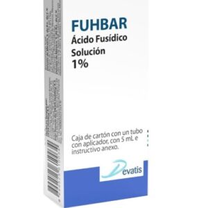 FUHBAR, Ácido Fusídico, solución 1%, 5ml
