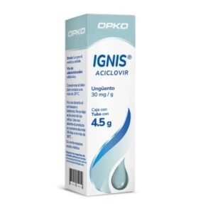 Ignis, Aciclovir Ung. 30mg/g. Tubo con 4.5g