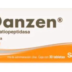 DANZEN, Serratiopeptidasa 10 mg. 20 Tabletas