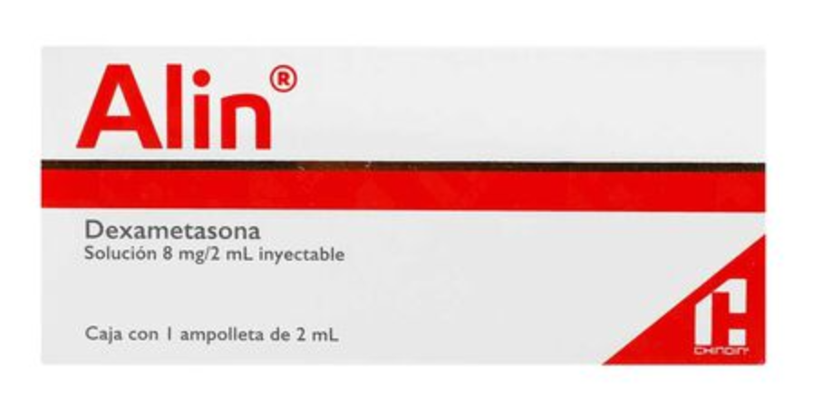 Alin, Dexametasona 8mg/2ml, Inyectable
