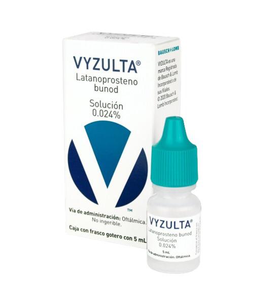 Vyzulta, Latanoprosteno bunod solución 0.024%. 5ml REFRIGERADO.