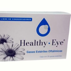 Healthy eye, gasas esteriles. Caja con 20 piezas