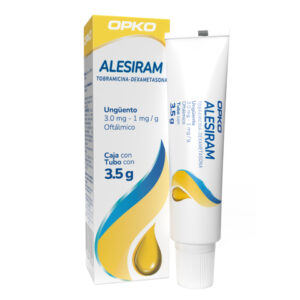 Alesiram, Tobramicina-Dexametasona, Ung. 3.0 mg. Tubo 3.5g