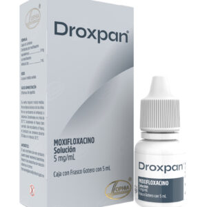 Droxpan, Moxifloxacino 5mg/ml, 5ml