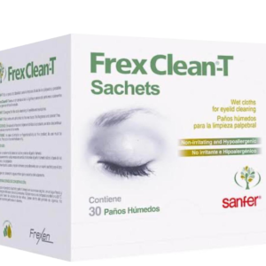 Frex Clean-T, Sachet. Caja con 30 Toallitas húmedas