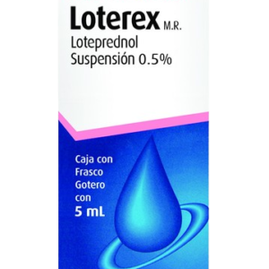 Loterex, Loteprednol Suspensión 0.5%, 5ml