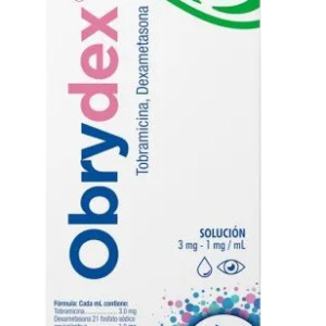 Obrydex, Tobramicina/Dexametasona 3mg,1mg, 5ml