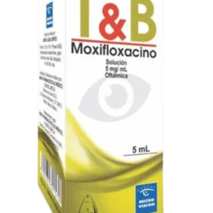 T&B Moxifloxacino solución 5mg, 5ml