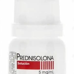 Prednisolona, Solucion 5mg/mL, 5ml